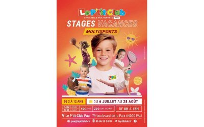 Stages multisports enfants "Le P'tit Club"
