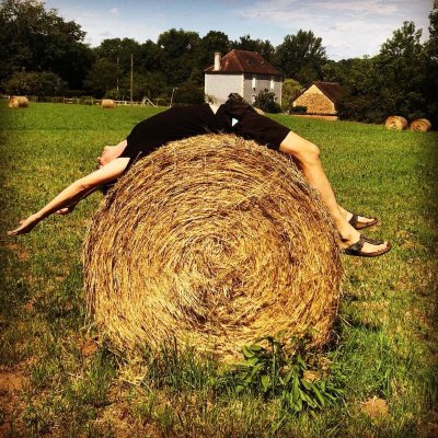 Cours de yoga en été