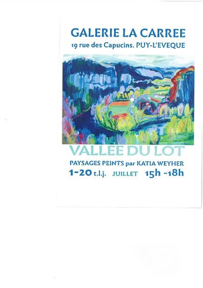 Exposition à la galerie La Carrée : Katia Weyher