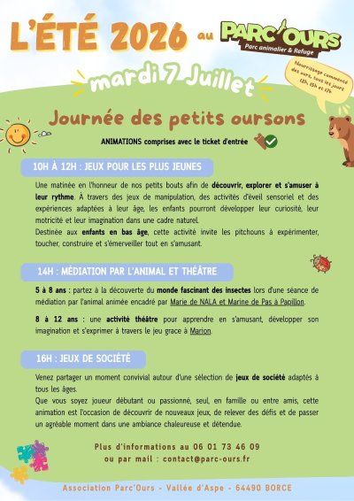 Parc'Ours - Journée artistique et créative