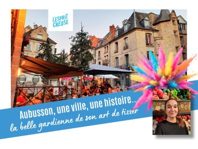 La visite d'Aubusson de Faustine - 28 juillet