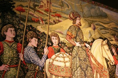 Castrum de Ségur : Les étaiements du château
