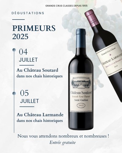 Primeurs 2025 au Château Larmande