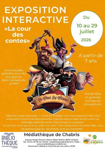 Exposition Interactive "La Cour des contes"
