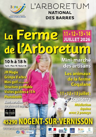 La Ferme de l'Arboretum - Arboretum des Barres