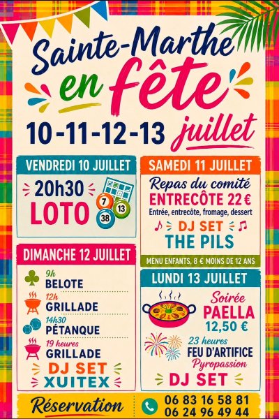 Sainte-Marthe en fête