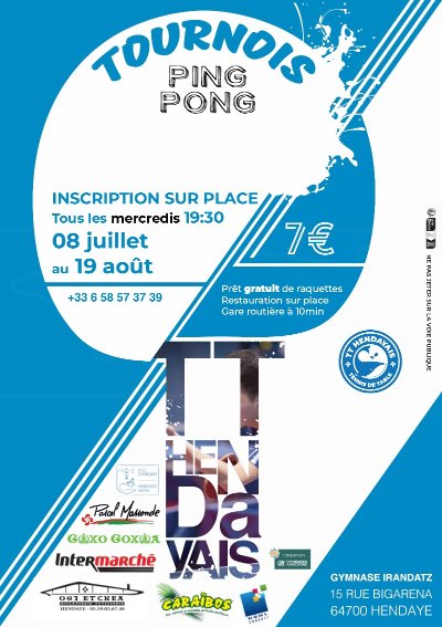 Tournoi de tennis de table