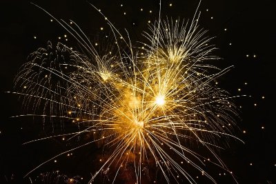 Feu d'artifice à Marval