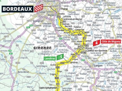 Le Tour de France en Sud-Gironde