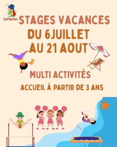 Stages vacances multi activité