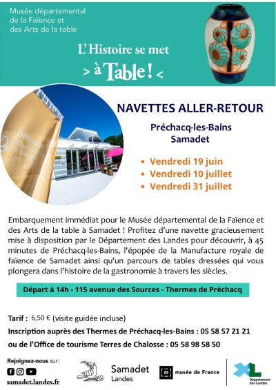 Navette vers le Musée de la Faïence