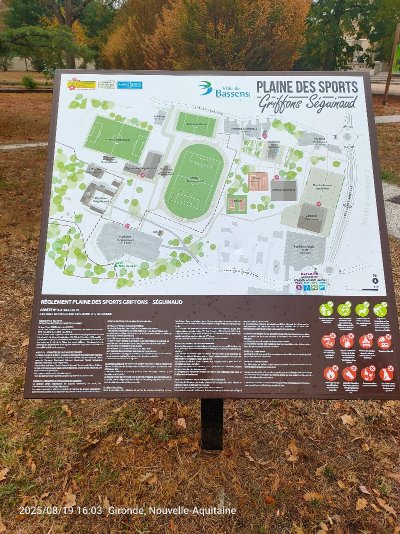 Balade à roulettes : Parc des Griffons
