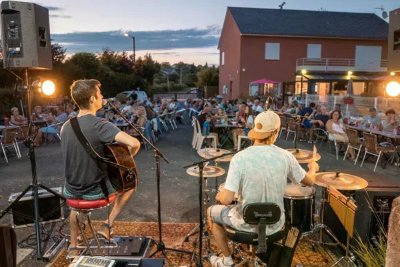 Concert au camping Les Calquières