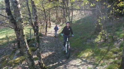 Sortie trottinette de descente