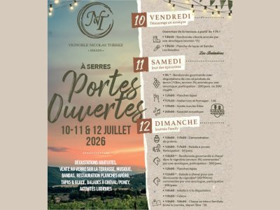PORTES OUVERTES VIGNOBLE NICOLAS THEREZ