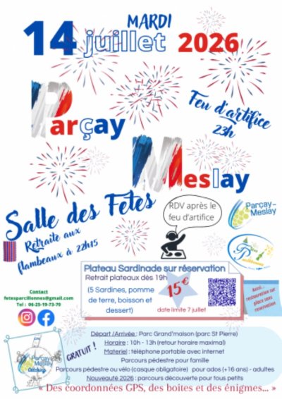 Fête Nationale - Parçay-Meslay