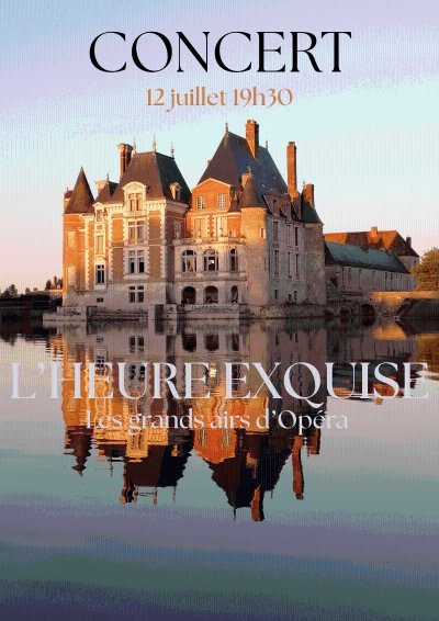 Concert d'été au Château de La Bussière avec le trio L'Heure Exquise