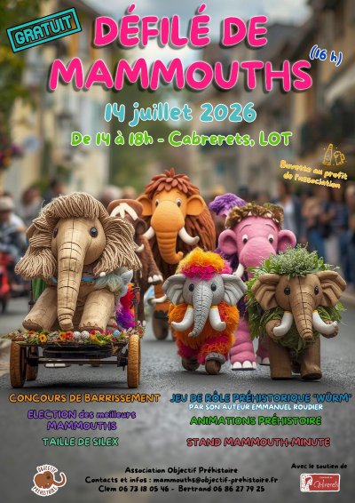 Défilé de Mammouths