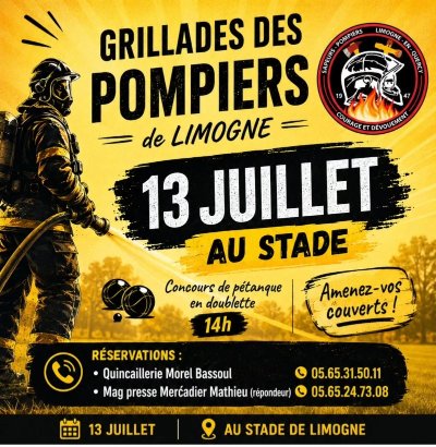 Bal des pompiers de Limogne-en-Quercy