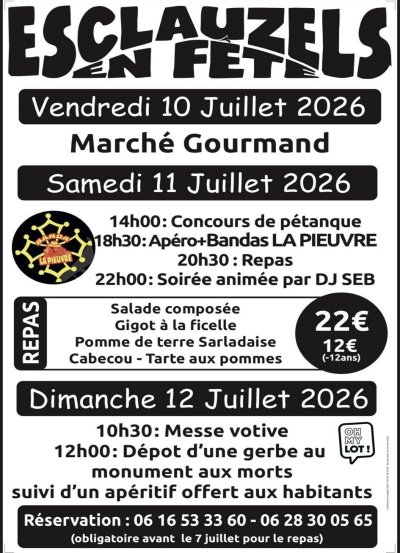 Fête Votive d'Esclauzels