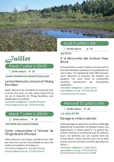 Sortie Nature