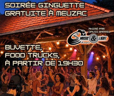 Soirée guinguette à Meuzac