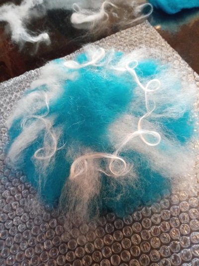 Atelier de laine feutrée : pochette