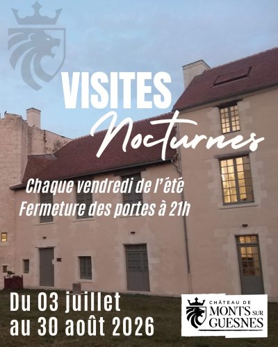 Visites Nocturnes au Château de Monts-sur-Guesnes