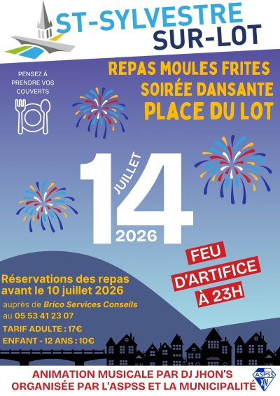 Fête Nationale à Saint-Sylvestre-sur-Lot