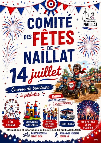 Naillat fête le 14 juillet