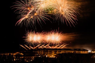 Feu d'artifice de la Fête nationale et karaoké géant