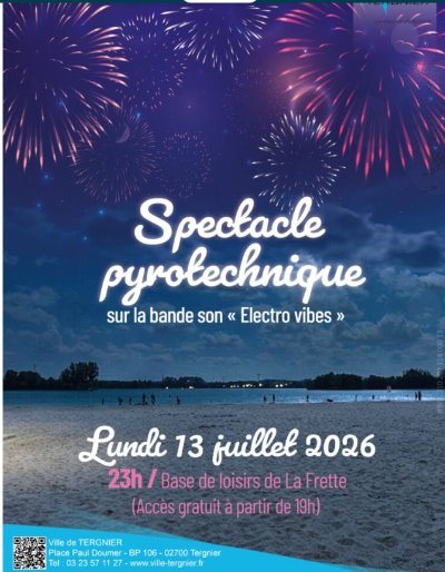 Spectacle pyrotechnique de la Frette