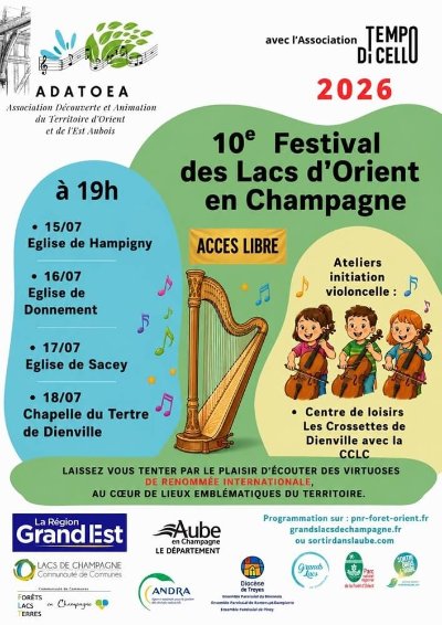 10e Festival des Lacs d'Orient en Champagne