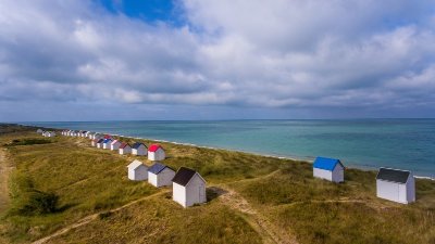 Plage des Cabines de Bain de Gouville-sur-Mer