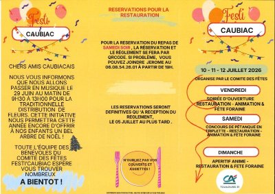 FÊTE LOCALE