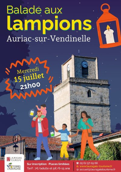 VISITE AUX LAMPIONS À AURIAC-SUR-VENDINELLE