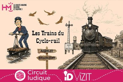 Id Vizit - Jeux de piste pour enfant : Les trains du Cyclo-rail