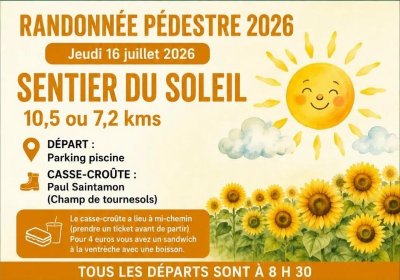 Randonnée pédestre : Sentier du soleil