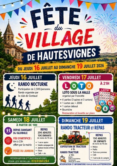 Hautesvignes en fête !