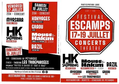 Festival d'Escamps