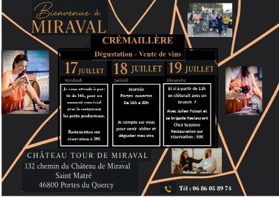 Portes-ouvertes au Château Tour de Miraval