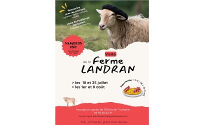 Visite de la ferme Landran et repas fermier