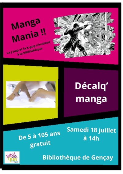 Décalq' manga