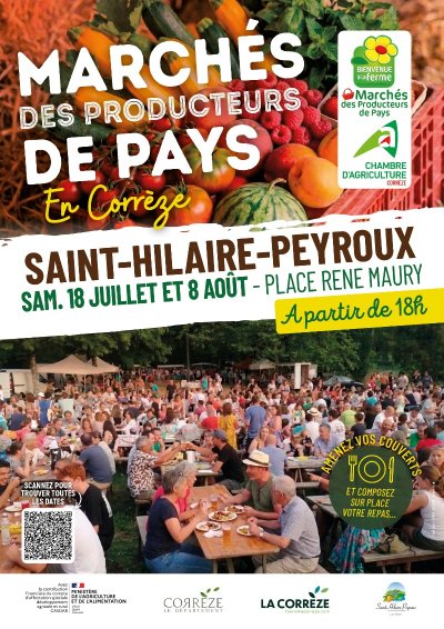 Marché des Producteurs de Pays de Saint-Hilaire Peyroux