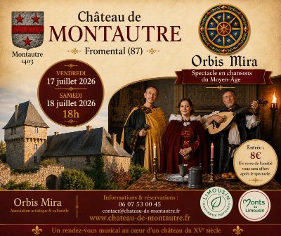 Spectacle médiéval de la compagnie Orbis Mira
