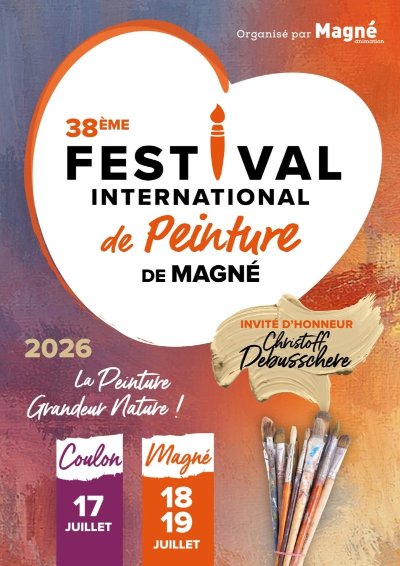 38ème Festival international de peinture à Coulon