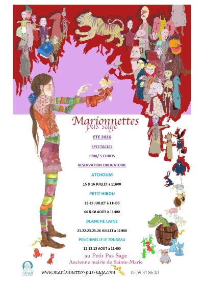 Spectacle Marionnettes Pas Sage "Petit Hibou"
