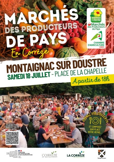 Marché des Producteurs de Pays de Montaignac-sur-Doustre