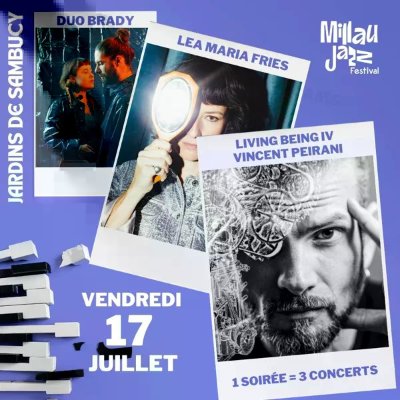Soirée du vendredi 17 juillet - Festival Millau Jazz