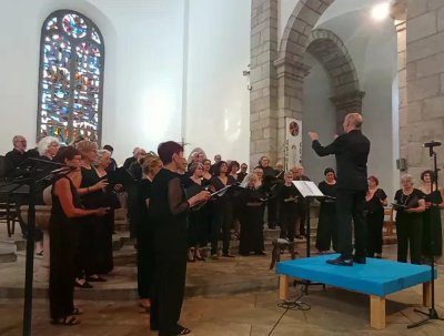 Concert du Choeur Ephémère de Conques et orgue